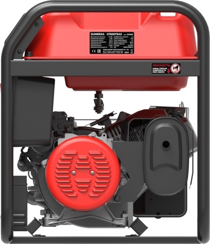 Генератор бензиновый SUNREKA G7500TEAX 211009, 7 кВт, Красный детальное изображение - 4