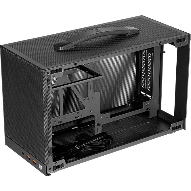Корпус PCcooler K101 MESH GY 3F, Серый детальное изображение - 5