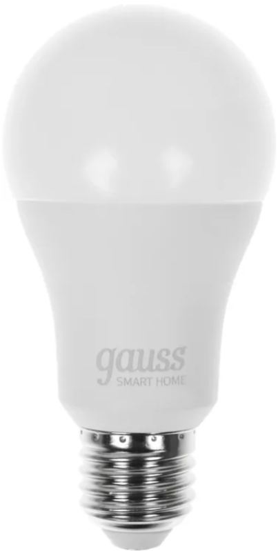 Умная лампочка Gauss Smart Home E27 1080112, 10 Вт, 1055 Лм, Белый детальное изображение - 1