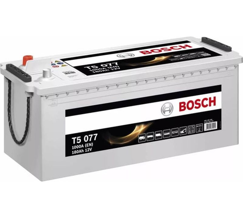 Аккумулятор BOSCH Silver EN1 L+, прямая, 0092T50770 180 А·ч детальное изображение - 1