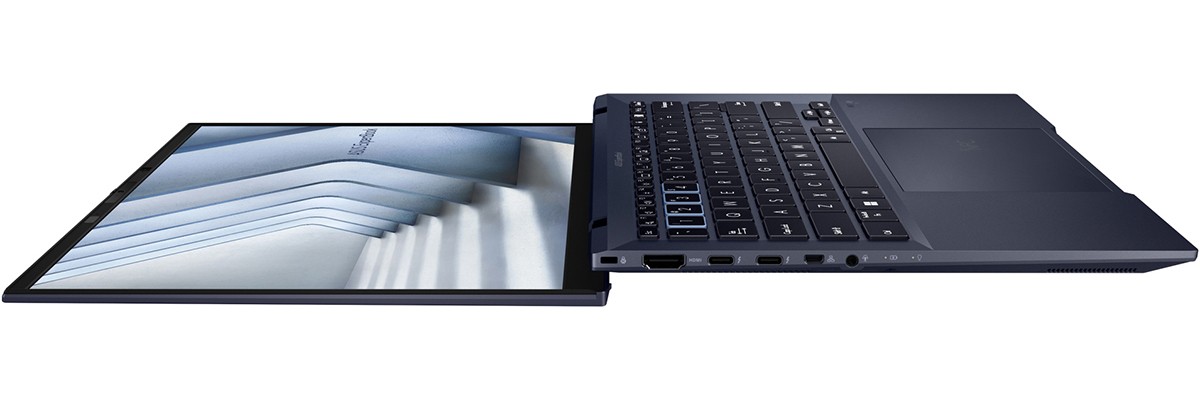 Ноутбук ASUS ExpertBook B9 B9403CVA-KM0065X, Intel Core i7 1355U, RAM 16 ГБ, Черный, SSD 1 ТБ, Intel Iris Xe Graphics, Windows 11 Professional детальное изображение - 12