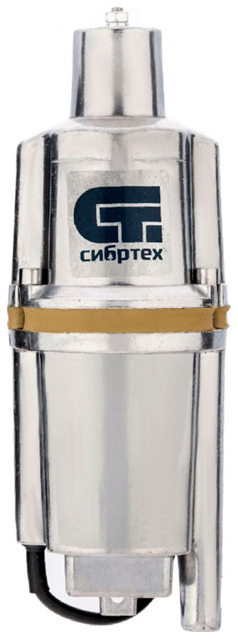 Насос вибрационный Сибртех 99305 СВН300H-10, 20 л/мин, 20 мм, напор 75 м, d=100 мм, 300 Вт, Серый детальное изображение - 1