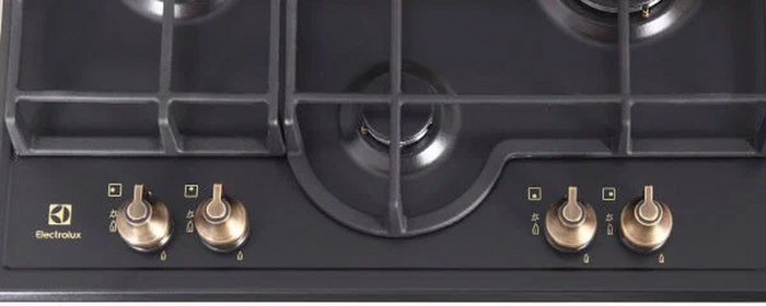 Газовая варочная панель Electrolux GPE 362 RBB, Черный №2