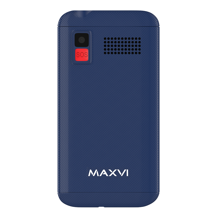 Мобильный телефон MAXVI B200, 32 Мб, Синий, Dual micro-SIM детальное изображение - 3