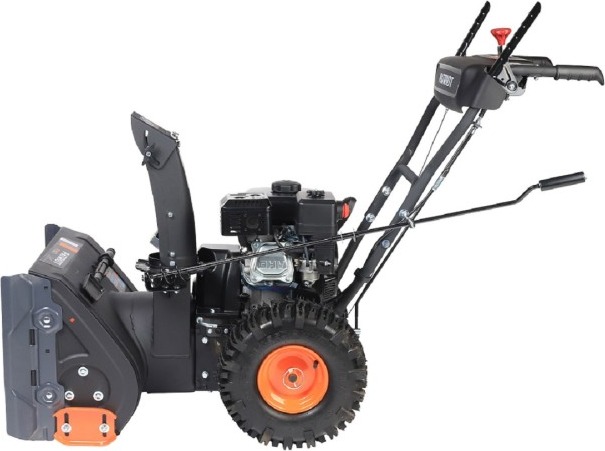 Снегоуборщик бензиновый Patriot PS 603 426108603, 7 л.с., 5150 Вт, Серый/Оранжевый детальное изображение - 8
