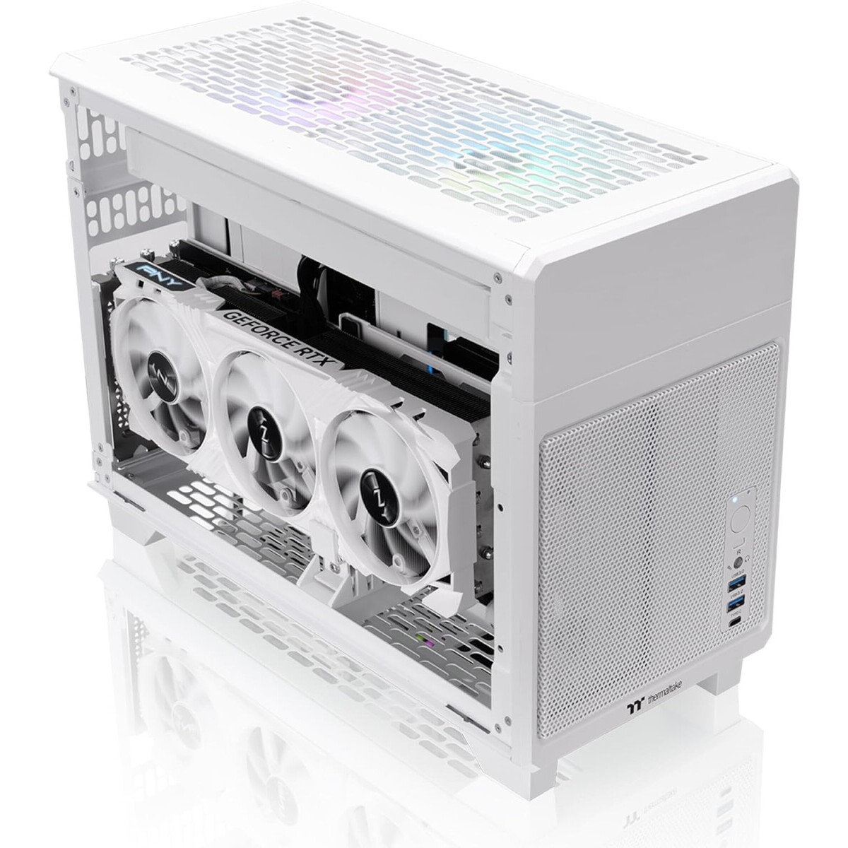 Корпус Thermaltake TR100 Snow (CA-11A-00S6NN-00), Белый детальное изображение - 3