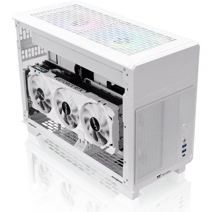 Корпус Thermaltake TR100 Snow (CA-11A-00S6NN-00), Белый №3