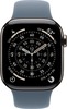 Умные часы Apple Watch Series 11 42 мм, Natural Titanium Case with Anchor Blue Sport Band, GPS + Cellular, Голубой вариант - 2