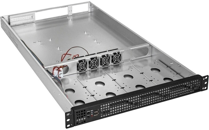 Серверный корпус ExeGate Pro 1U650-04, без БП, Черный №2
