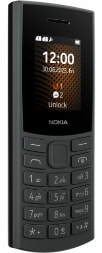 Мобильный телефон Nokia 105 (2024) 4G TA-1551DS, 128 Мб, Черный, Dual nano-SIM детальное изображение - 3