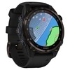 Смарт-часы Garmin Descent Mk3i, 43 мм, Carbon Gray DLC Titanium / Black Silicone Band, Черный вариант - 6