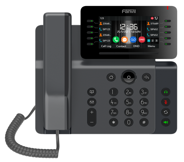 VoIP-телефон Fanvil (Linkvil) V65, Черный детальное изображение - 2