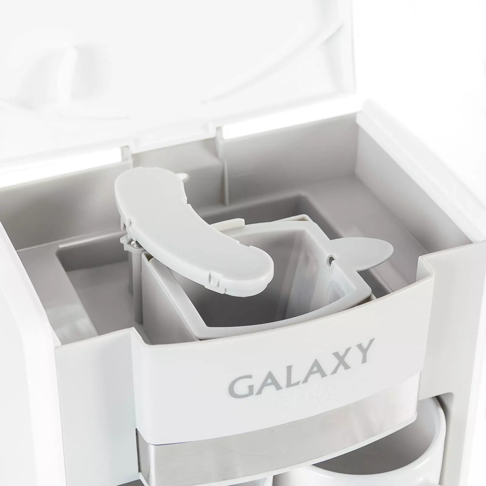 Кофеварка капельная Galaxy Line GL 0708, Белый детальное изображение - 3