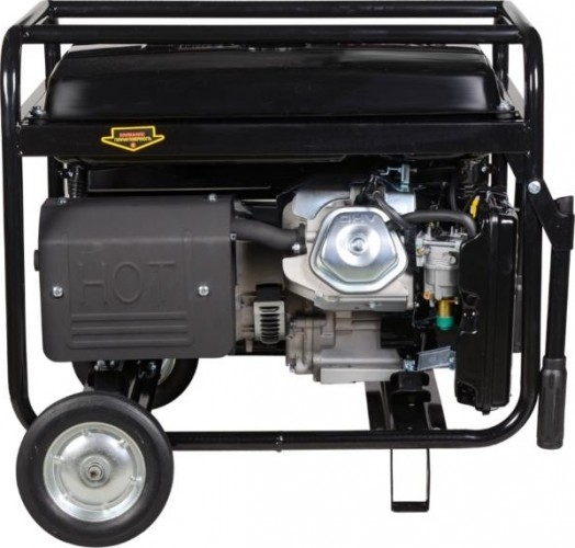 Генератор бензиновый HUTER DY6500LX с колесами 64/1/15, 5 кВт, Черный детальное изображение - 4