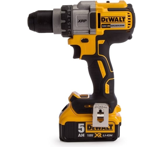Аккумуляторная дрель-шуруповерт DeWALT DCD991P2-QW, 18 В, 95 Нм, 5 А·ч детальное изображение - 4