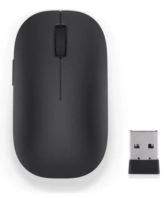 Мышь беспроводная Xiaomi Mijia Wireless Mouse Lite 2, Черный детальное изображение - 3