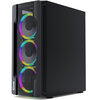 Корпус Powercase Mistral X4 Mesh LED, Черный вариант - 3