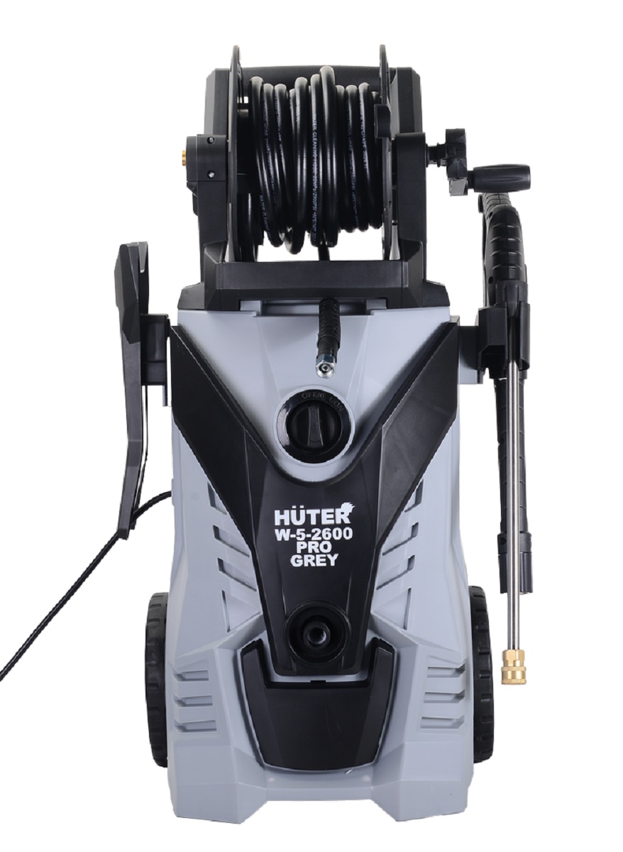 Автомойка HUTER W-5-2600 PRO, 2.6 кВт, 210 бар, Серый детальное изображение - 2