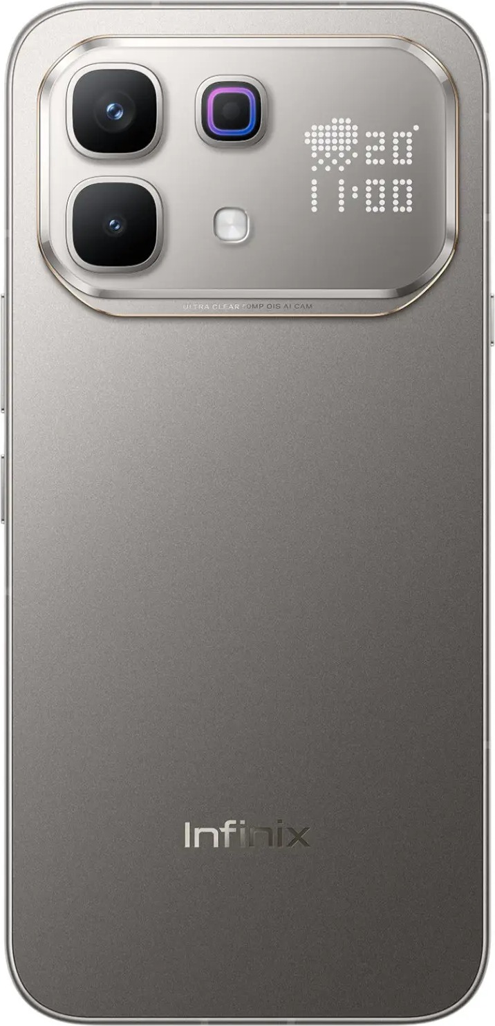 Смартфон Infinix Note 60 Pro (CAU) 8/128 Гб, Серый, Dual nano-SIM + Esim детальное изображение - 3