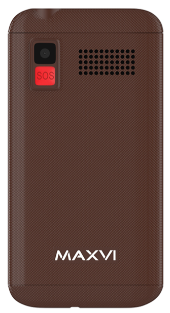 Мобильный телефон MAXVI B200, 32 Мб, Коричневый, Dual micro-SIM детальное изображение - 7