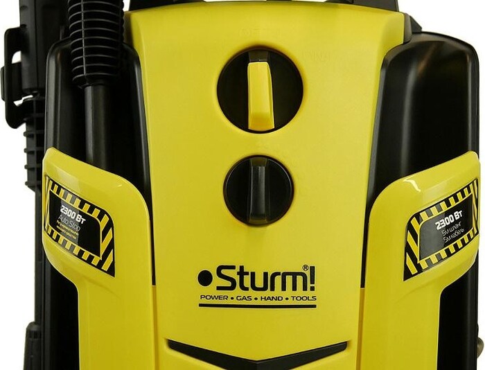 Автомойка Sturm PW9228, 2.3 кВт, 120 бар, Желтый/Черный №10