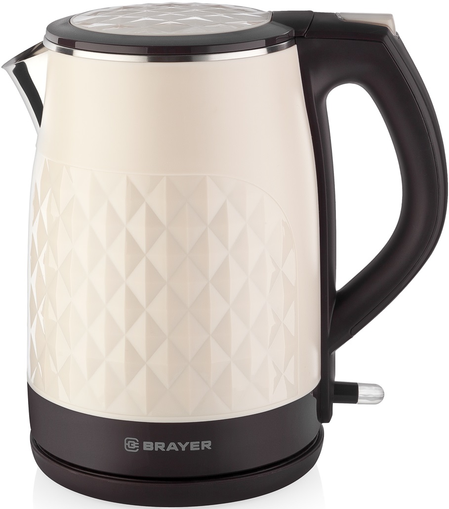 Электрический чайник Brayer BR1043WH 1.5 л, Белый детальное изображение - 1