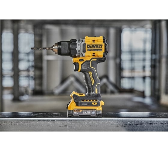Аккумуляторная дрель-шуруповерт DeWALT DCD800E2T-QW, 18 В, 90 Нм, 1.7 А·ч детальное изображение - 4