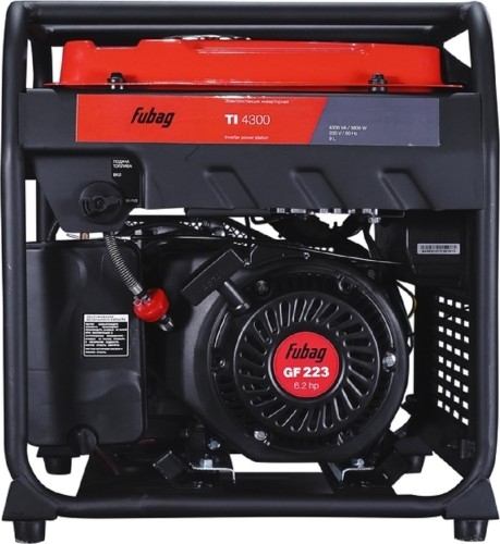 Генератор бензиновый FUBAG TI 4300 641025, 3.8 кВт, Красный детальное изображение - 5