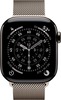 Умные часы Apple Watch Series 11 46 мм, Slate Titanium Case with Natural Milanese Loop, GPS + Cellular, Черный/Серебристый вариант - 2