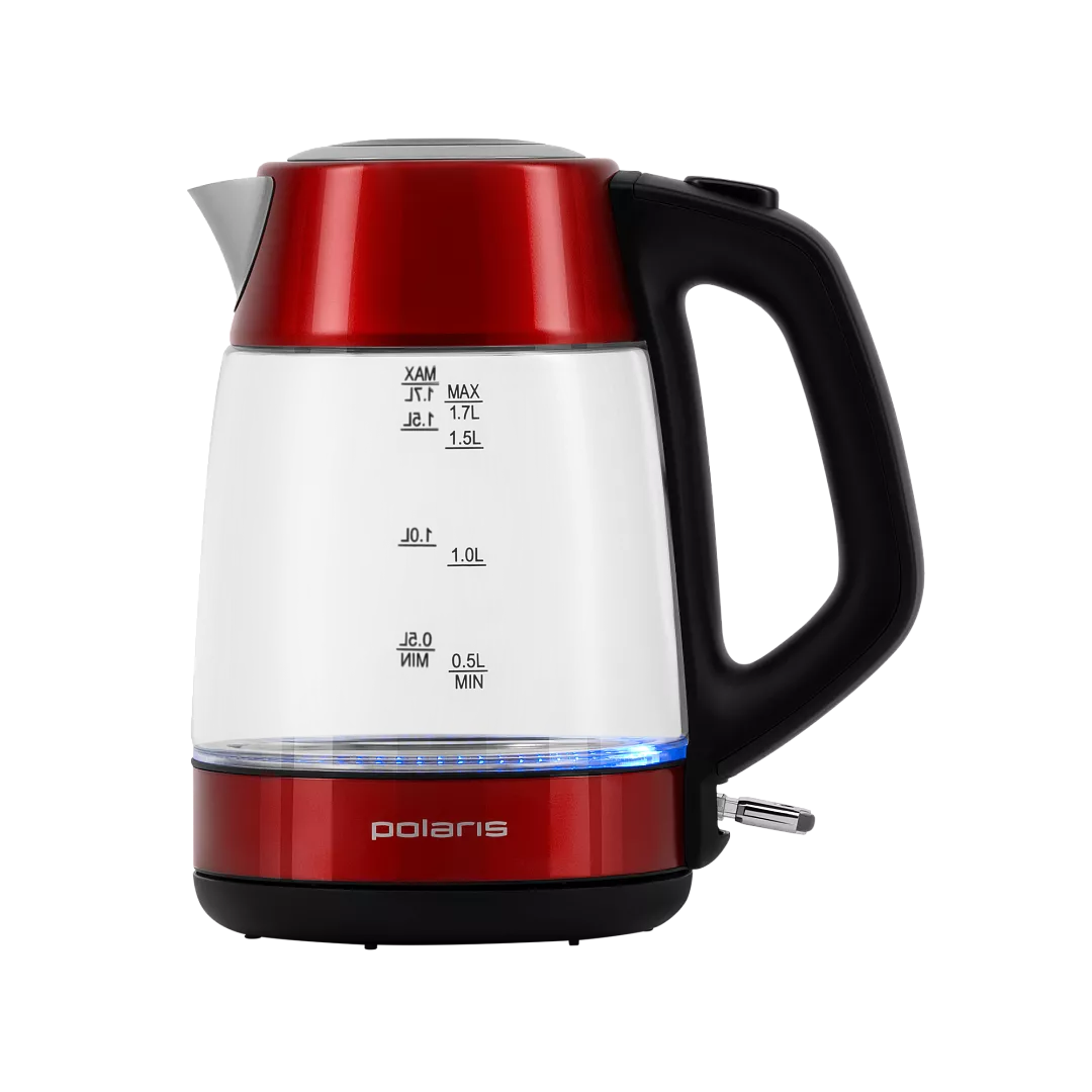 Электрочайник Polaris PWK 1760CGL, Красный детальное изображение - 2