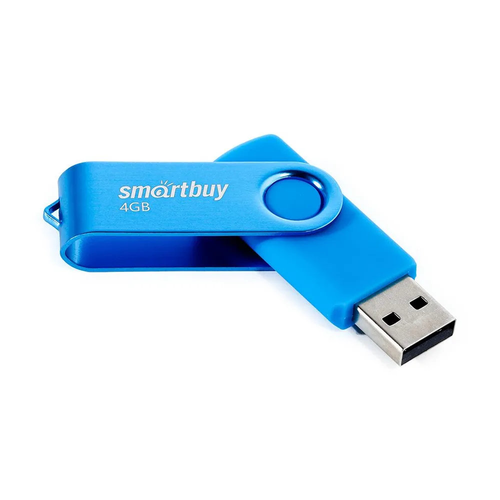USB Flash накопитель SmartBuy Twist (SB004 ГБ2TWB) 4 ГБ, синий детальное изображение - 3