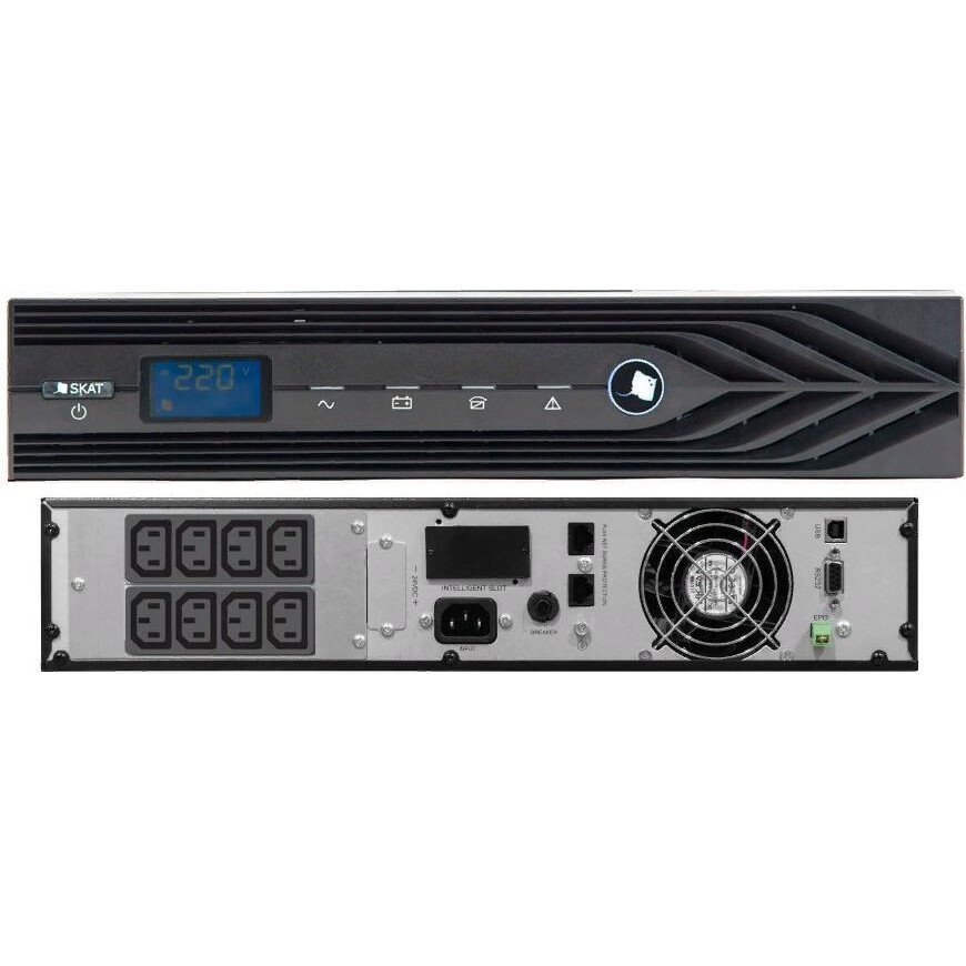 ИБП Бастион SKAT-UPS 1000 RACK+2x9Ah исп. E детальное изображение - 2