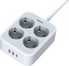 Сетевой фильтр Tessan TS-PS01DE00, 2 м, Серый вариант - 1