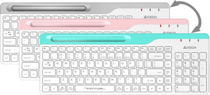 Клавиатура A4Tech Fstyler FBK25, Белый №6