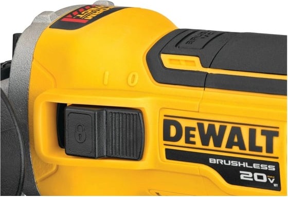 Аккумуляторная угловая шлифмашина DEWALT DCG405N, без АКБ и ЗУ DCG405N-A9, 100 мм, 9000 об/мин, 800 Вт детальное изображение - 4