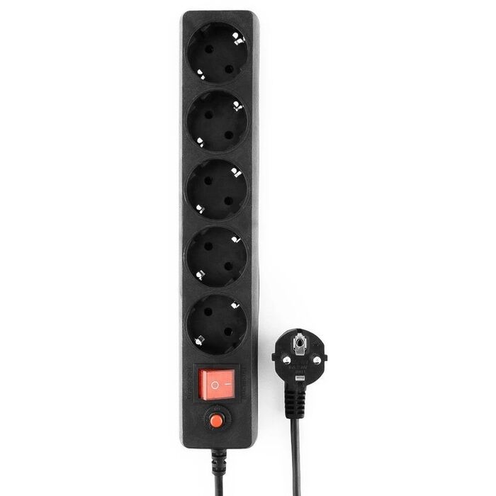 Сетевой фильтр Гарнизон ECL-5-U2-W-1.8, 1.8 м, Белый №2