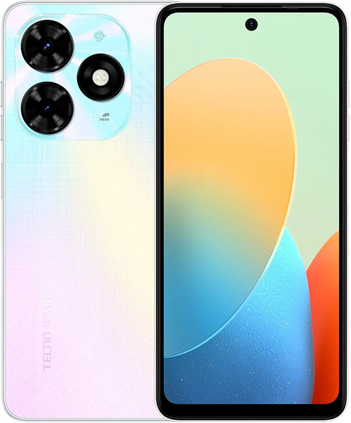 Смартфон Tecno SPARK 20C 8/128 ГБ, Mystery White, Dual nano SIM №1