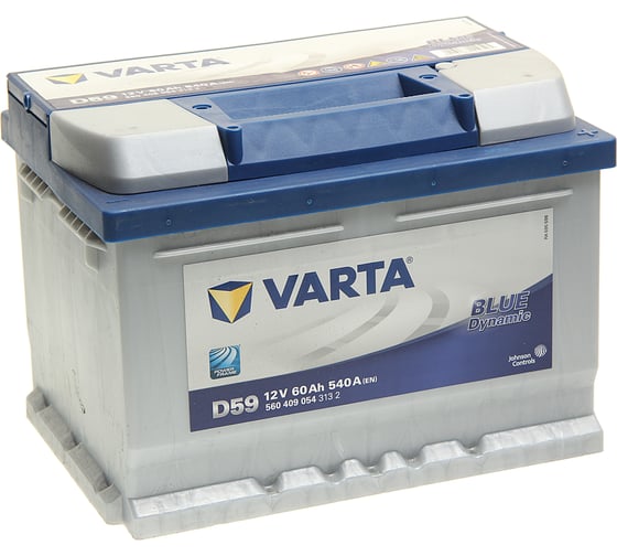 Аккумулятор Varta 6СТ60з BD, Обратная полярность, 560409054, 60 А*ч детальное изображение - 1