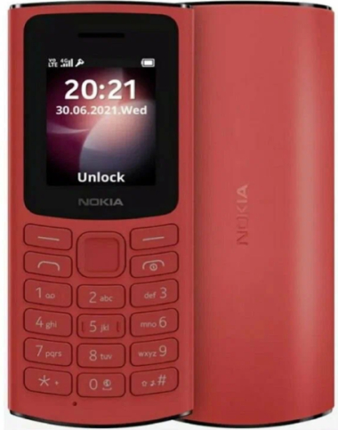 Мобильный телефон Nokia HMD 105 (2024) TA-1557DS, 48 Мб, Синий, Dual micro-SIM детальное изображение - 1