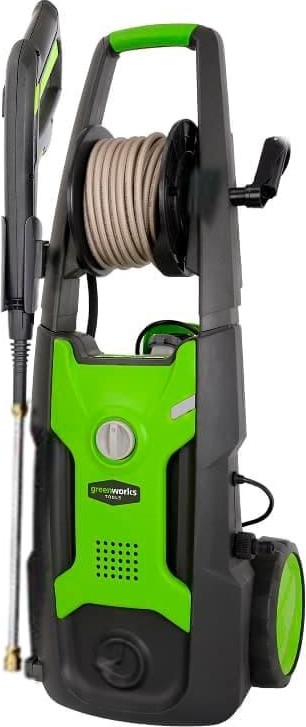 Автомойка GREENWORKS GPWG5II, 2 кВт, 140 бар, Зеленый детальное изображение - 1