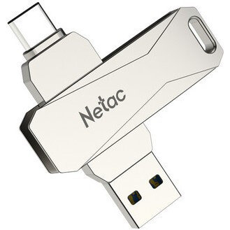 USB Flash накопитель Netac U782C 64 ГБ, белый детальное изображение - 3