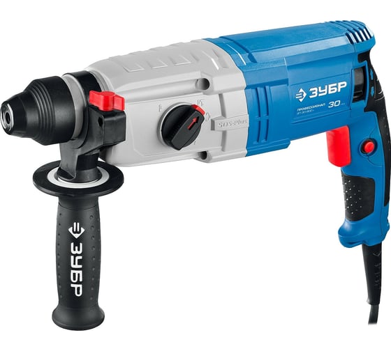 Перфоратор ЗУБР Профессионал ЗП-30-900 К, 900 Вт, 3,3 Дж, 0-5500 уд/мин детальное изображение - 1