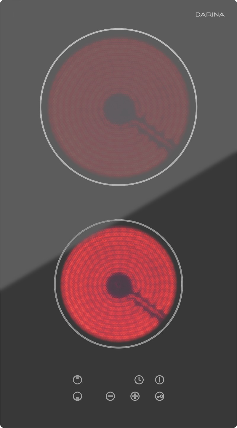 Варочная поверхность Darina P E545 B, Черный детальное изображение - 1