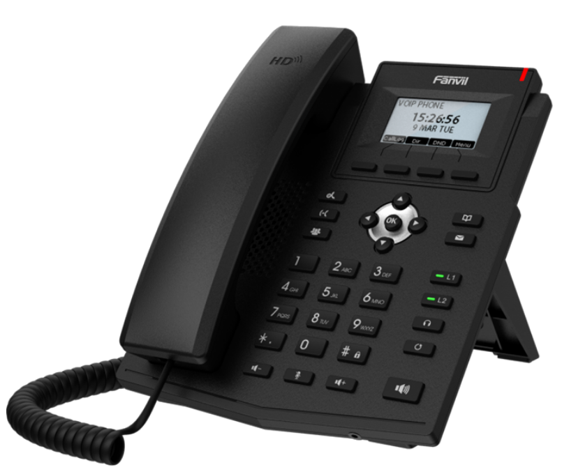 VoIP-телефон Fanvil (Linkvil) X3S Lite, Черный детальное изображение - 1