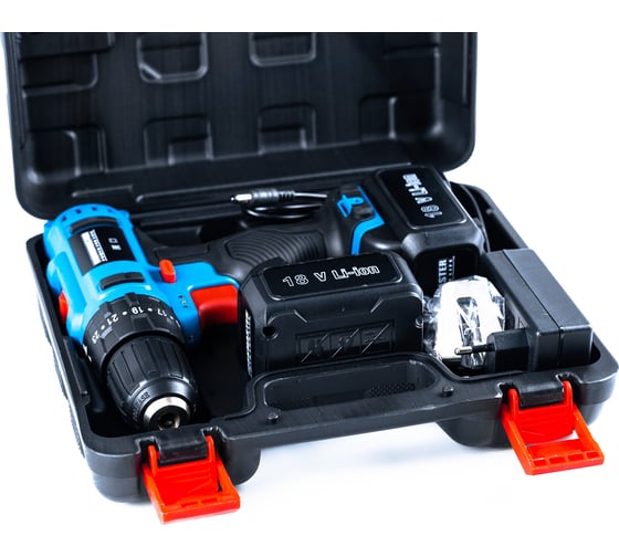 Аккумуляторная дрель-шуруповерт WorkMaster АШ-18ЛВ, 18 В, 28 Нм, 1,5 А·ч детальное изображение - 34