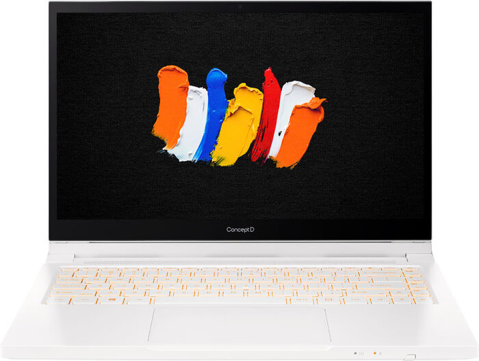 Ноутбук Acer ConceptD 3 Ezel CC314-72-762W, RAM 16 ГБ, Белый, SSD 512 ГБ, Intel HD Graphics №1