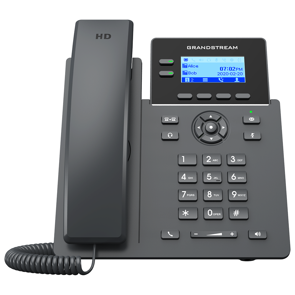 VoIP-телефон Grandstream GRP2602W, Черный детальное изображение - 2
