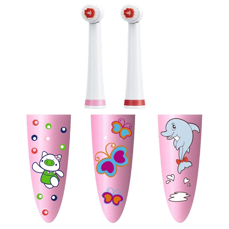 Зубная щётка GEOZON G-HL09PNK KIDS AIR, Розовый детальное изображение - 2