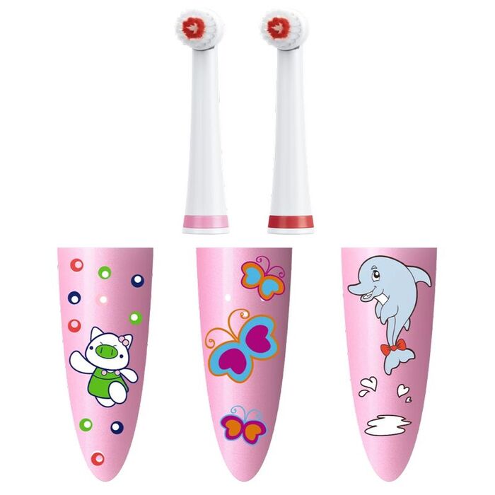 Зубная щётка GEOZON G-HL09PNK KIDS AIR, Розовый №2