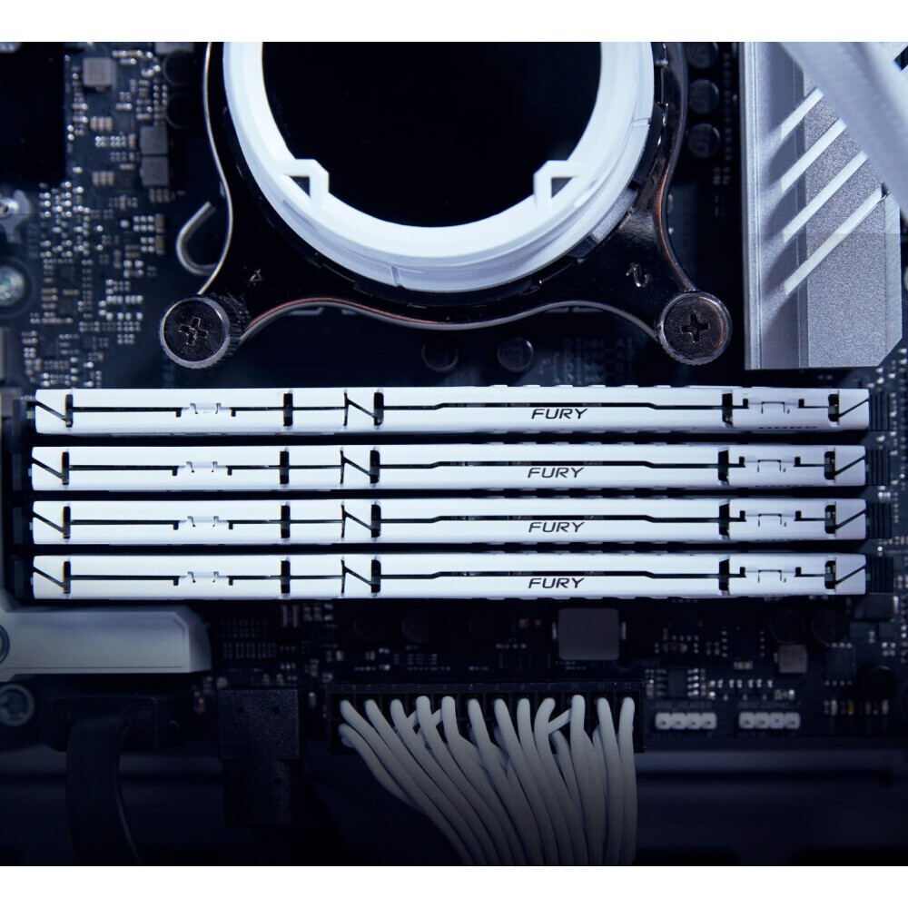 Оперативная память Kingston Fury Beast White DDR5 6000MHz, KF560C36BWEK2-64, 2x32 Гб KIT, 64 Гб детальное изображение - 4